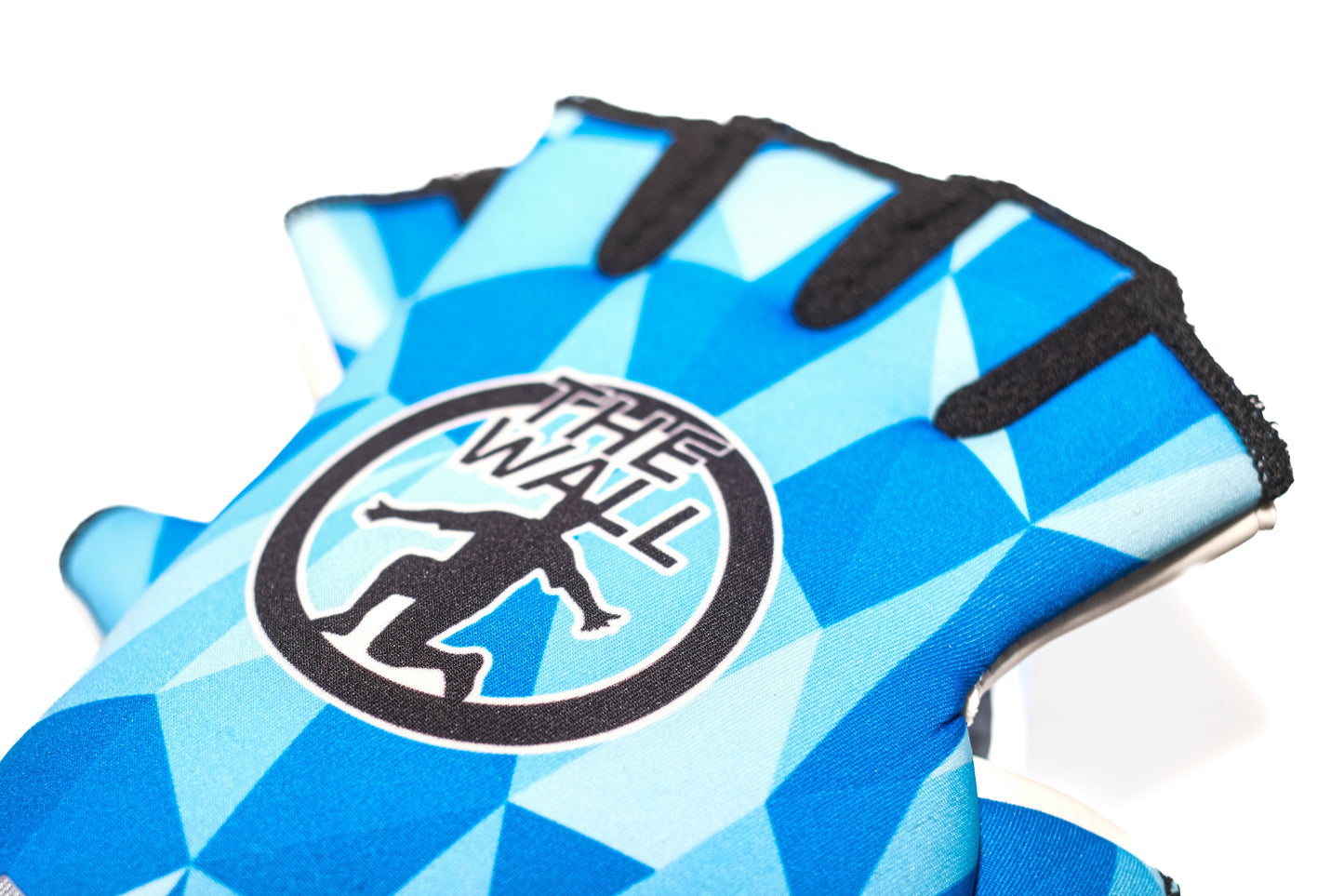 Guanti Futsal Blu mezze dita tagliate