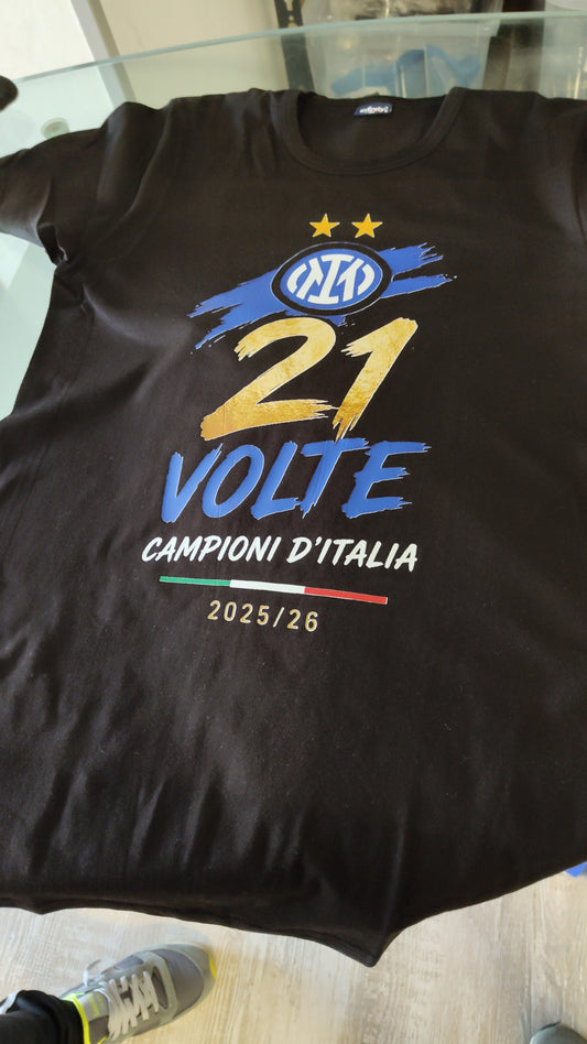 INTER 21 VOLTE CAMPIONI D'ITALIA