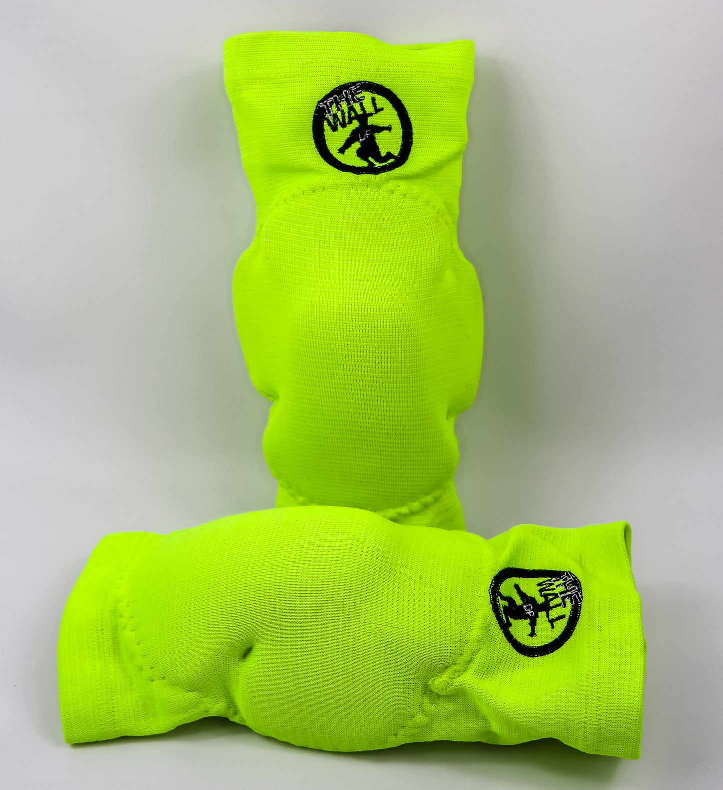 ginocchiere a conchiglia verde fluo futsal