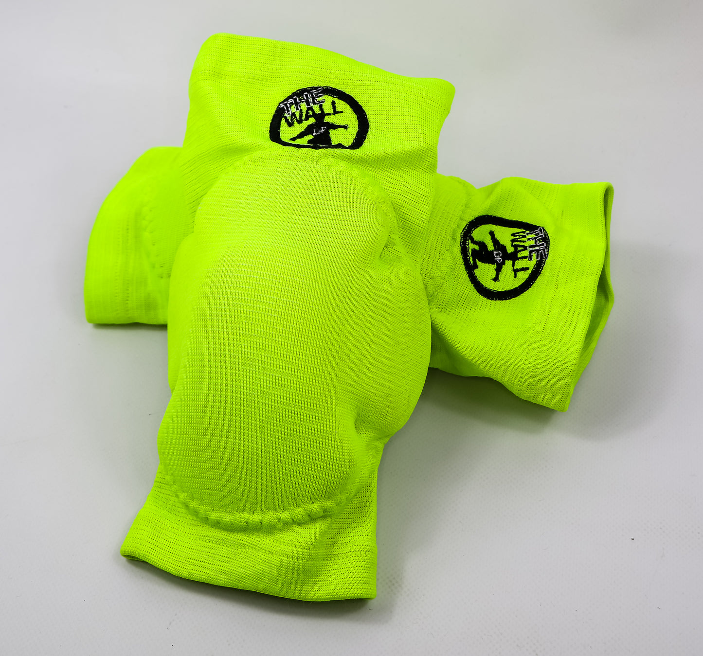 ginocchiere a conchiglia verde fluo futsal