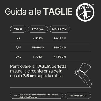 Ginocchiere a Conchiglia per Futsal - Nere con Antiscivolo