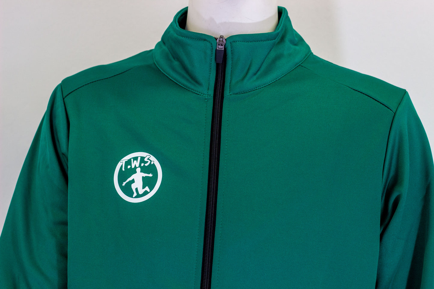 Tuta di rappresentanza sportiva in poliestere – Full zip – Unisex – Tasche con zip The Wall Sport