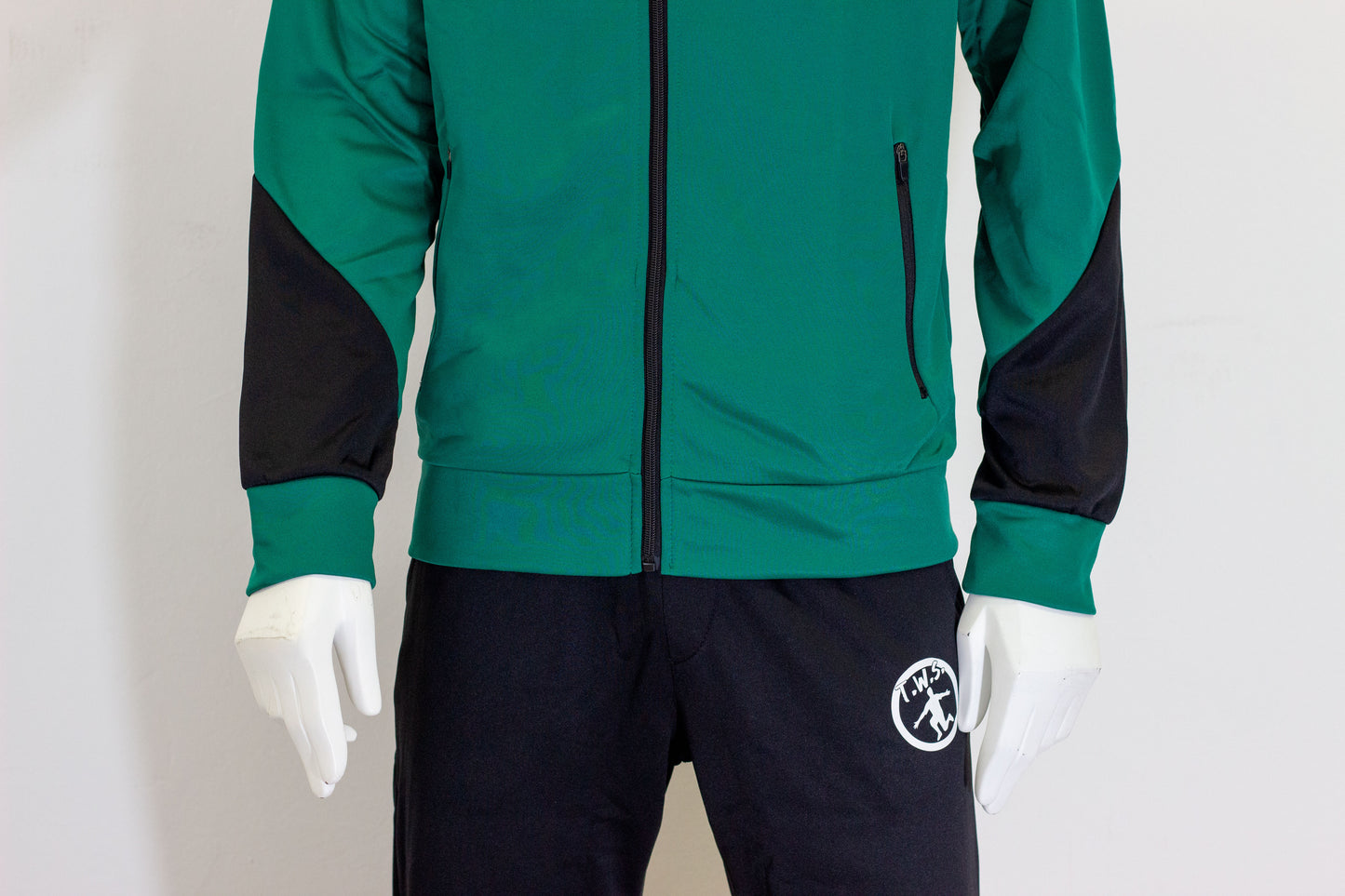 Tuta di rappresentanza sportiva in poliestere – Full zip – Unisex – Tasche con zip The Wall Sport