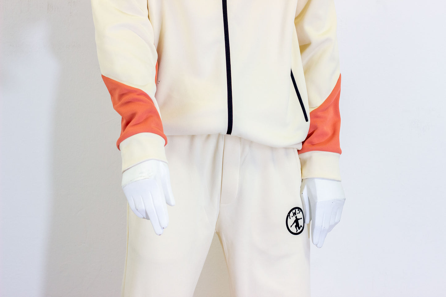Tuta di rappresentanza sportiva in poliestere – Full zip – Unisex – Tasche con zip The Wall Sport