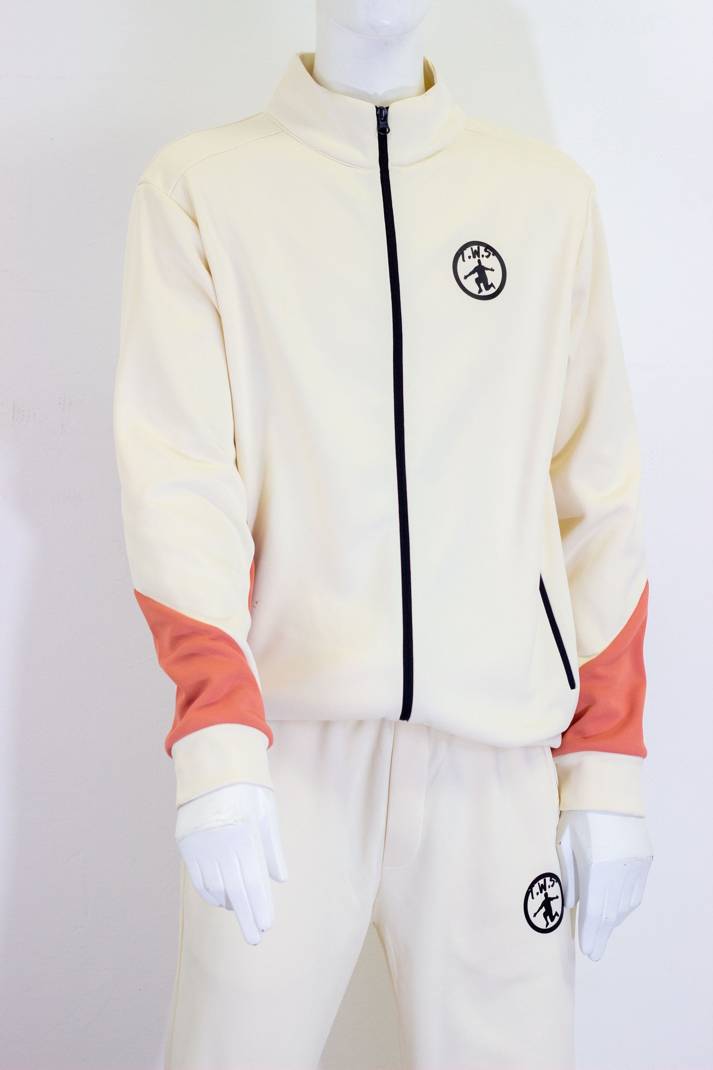 Tuta di rappresentanza sportiva in poliestere – Full zip – Unisex – Tasche con zip The Wall Sport