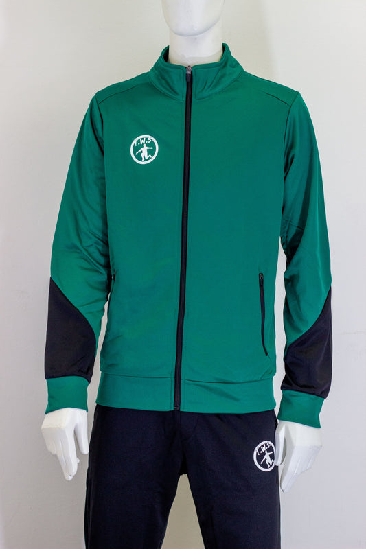 Tuta di rappresentanza sportiva in poliestere – Full zip – Unisex – Tasche con zip The Wall Sport