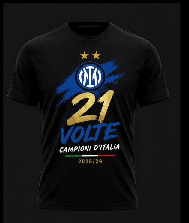INTER 21 VOLTE CAMPIONI D'ITALIA