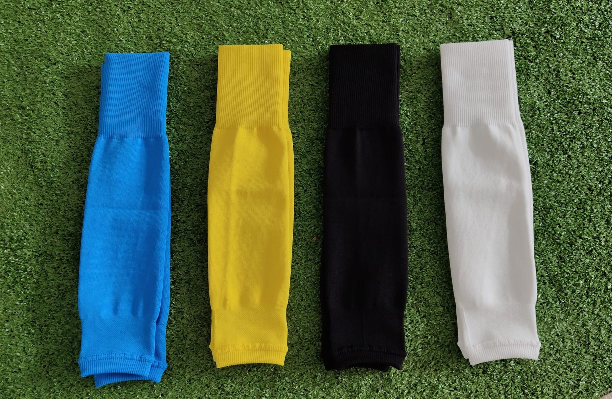 Calzettoni Senza Piede Per Sport - Tubi Compressione Uomo/Donna, Taglie S-M-L, Poliammide Ed Elastan - Foto 6