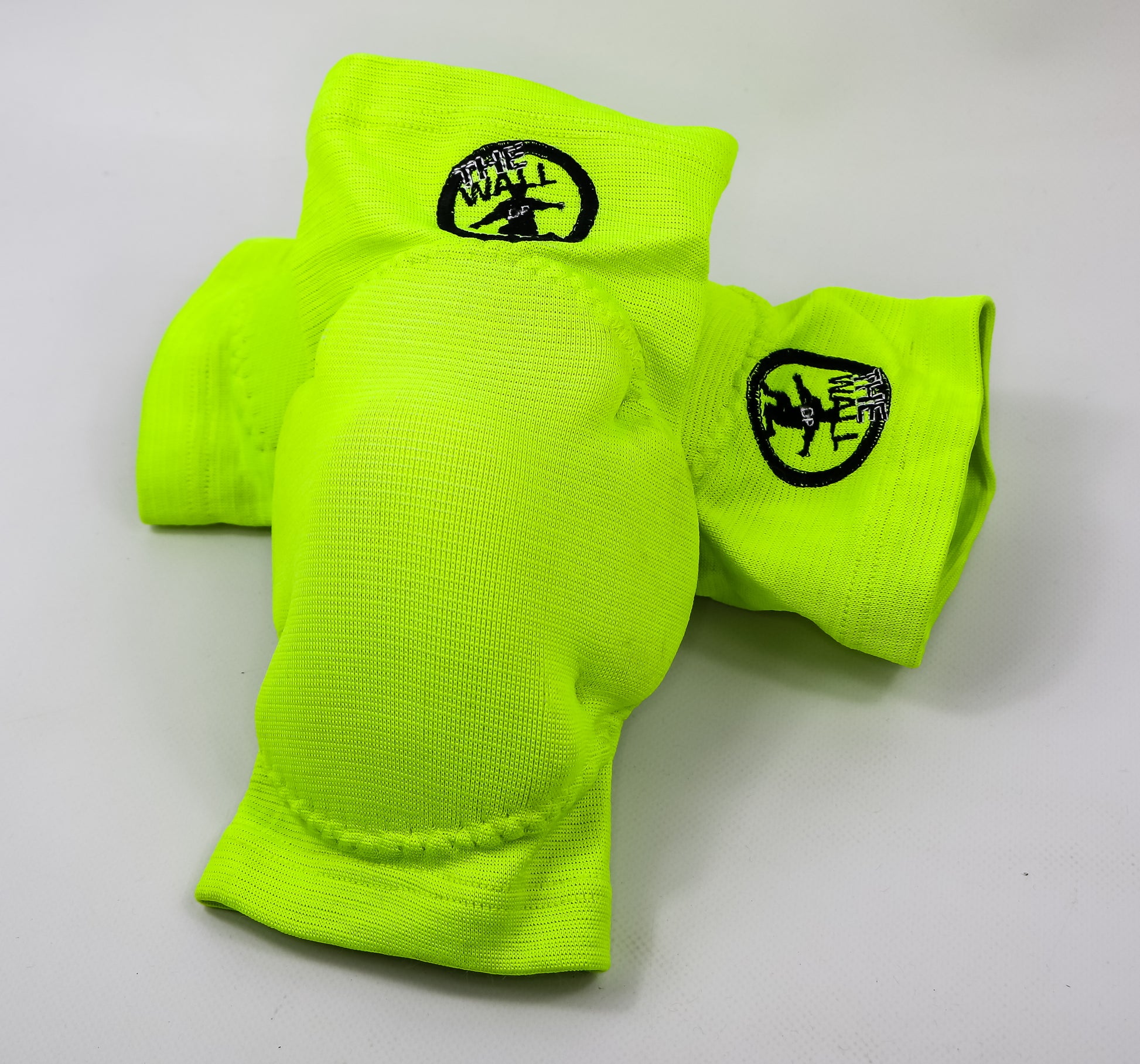 ginocchiere a conchiglia verde fluo futsal