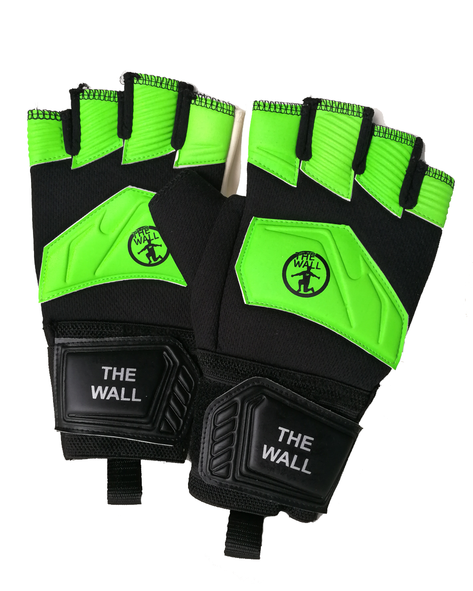 guanti da portiere futsal verdi
